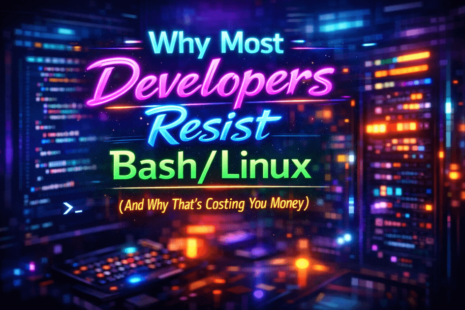 Why Most Developers Resist Bash/Linux (And Why That's Costing You Money)
